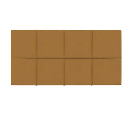 vidaXL 12 db barna b&aacute;rsony fali panel 60x30 cm 2,16 m&sup2;