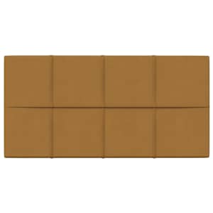vidaXL 12 db barna b&aacute;rsony fali panel 60x30 cm 2,16 m&sup2;