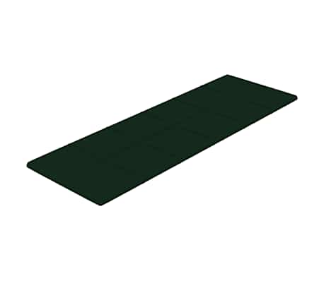 vidaXL Paneles de pared 12 uds terciopelo verde oscuro 90x30cm 3,24 m&sup2;