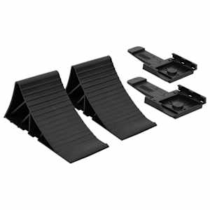 Klíny pod kola 2 ks 25 x 10 x 11,5 cm plast - obrázek 2