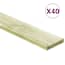  vidaXL 40 db impregnált tömör fenyőfa padlódeszka 5,8 m² 1 m termék 2. képe