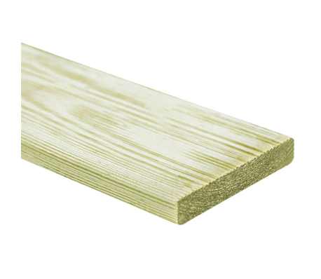 vidaXL Decking Boards 24 pcs 2.88 m&sup2; 1m Impregnated Solid Wood Pine