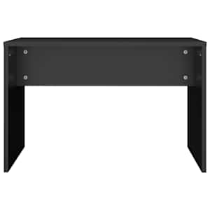 Stolička k toaletnímu stolku černá 70x35x45 cm kompozitní dřevo - obrázek 5