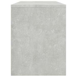 Stolička k toaletnímu stolku betonově šedá 70x35x45 cm kompozit - obrázek 5