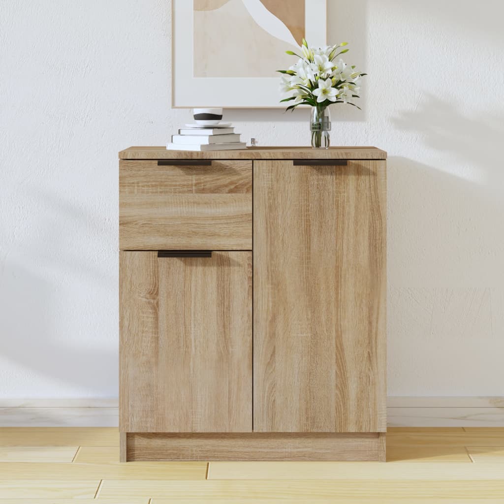 vidaXL Szafka, db sonoma, 60x30x70 cm, materia drewnopochodny