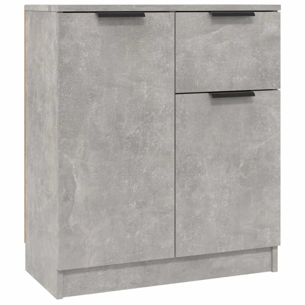 Příborník betonově šedý 60 x 30 x 70 cm kompozitní dřevo