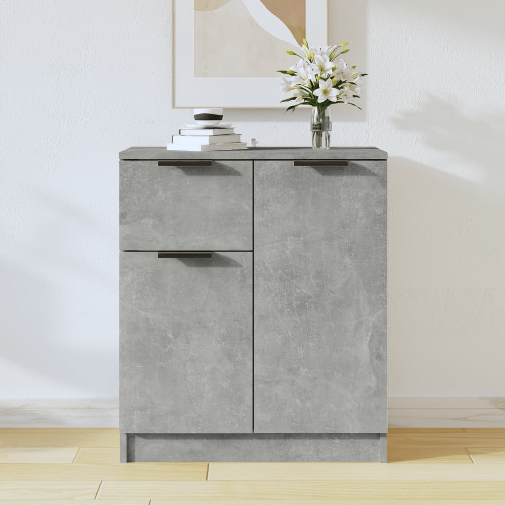 vidaXL Szafka, szaro betonu, 60x30x70 cm, materia drewnopochodny