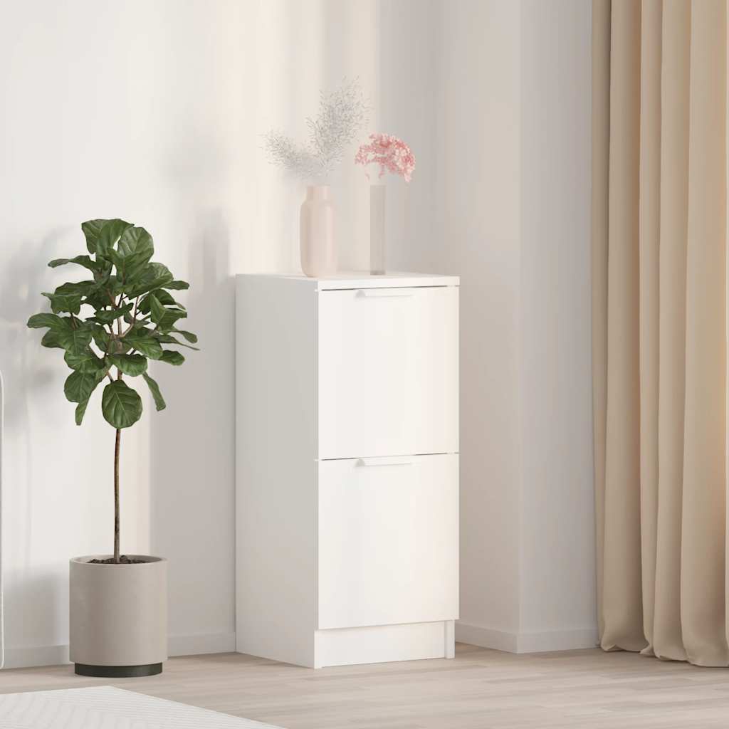 vidaXL Szafka, bia�a, 30x30x70 cm, materia� drewnopochodny