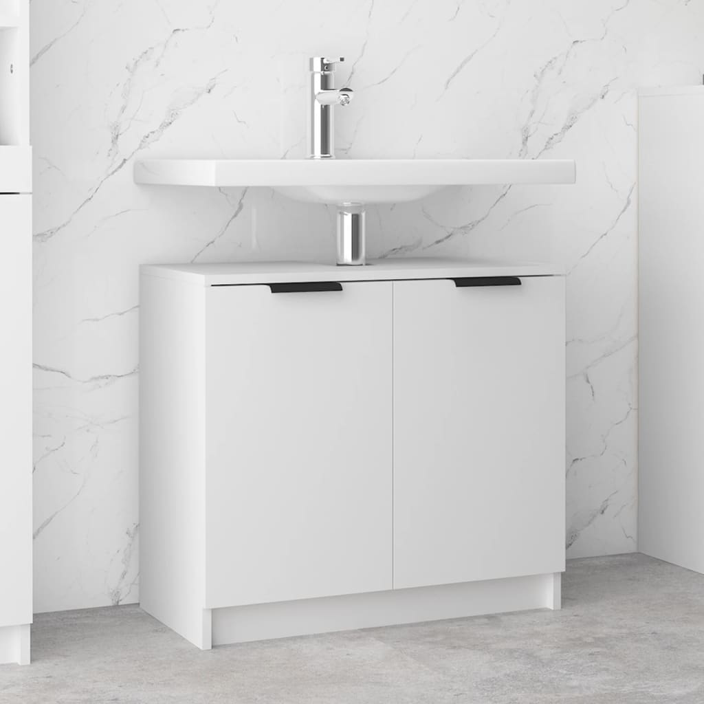 Armario De Baño Con Espejo Para Colgar 63x15x65cm Blanco con