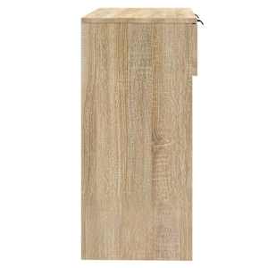 Konzolový stolek dub sonoma 90 x 36 x 75 cm kompozitní dřevo - obrázek 7