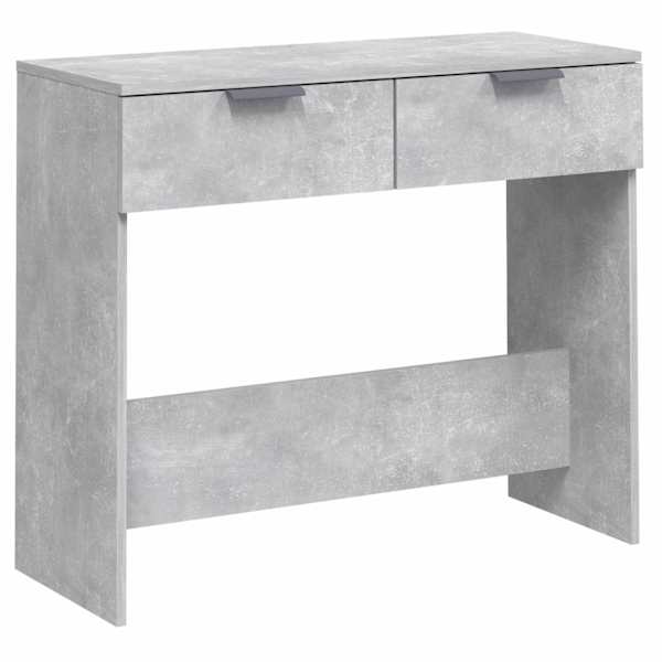 vidaXL konsoollaud, betoonhall, 90x36x75 cm, tehispuit
