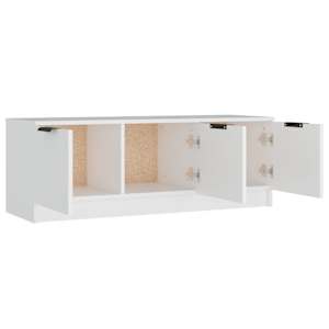 TV skříňka bílá 102 x 35 x 36,5 cm kompozitní dřevo - obrázek 6