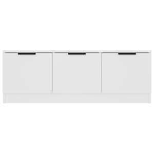TV skříňka bílá 102 x 35 x 36,5 cm kompozitní dřevo - obrázek 7