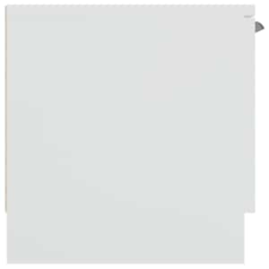 TV skříňka bílá 102 x 35 x 36,5 cm kompozitní dřevo - obrázek 8