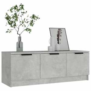 TV skříňka betonově šedá 102 x 35 x 36,5 cm kompozitní dřevo - obrázek 5