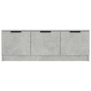 TV skříňka betonově šedá 102 x 35 x 36,5 cm kompozitní dřevo - obrázek 6