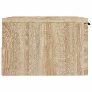 Nástěnné noční stolky 2 ks dub sonoma 34 x 30 x 20 cm - obrázek 5