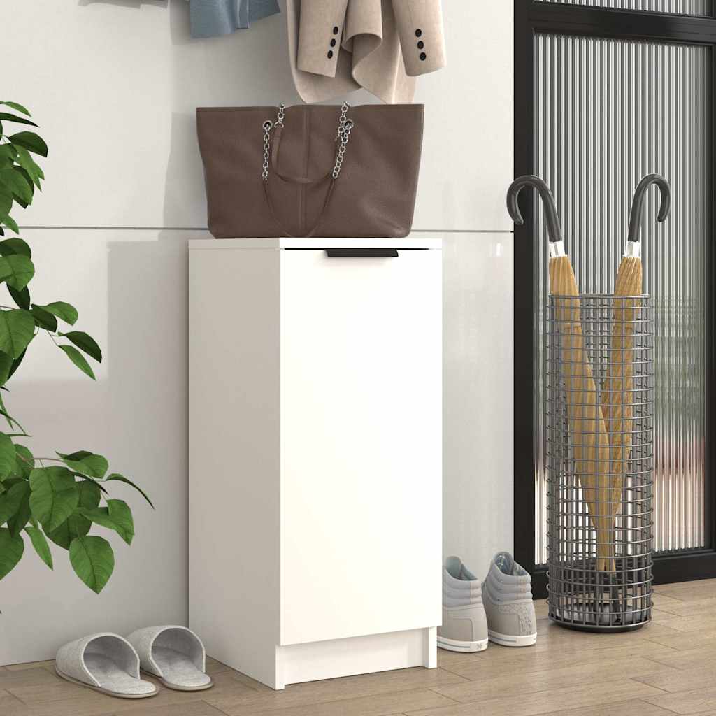 vidaXL Szafka na buty, bia�a, 30x35x70 cm, materia� drewnopochodny