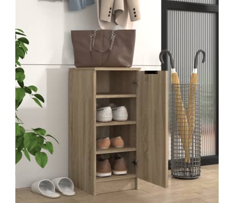 vidaXL Kenk&auml;kaappi Sonoma-tammi 30x35x70 cm tekninen puu