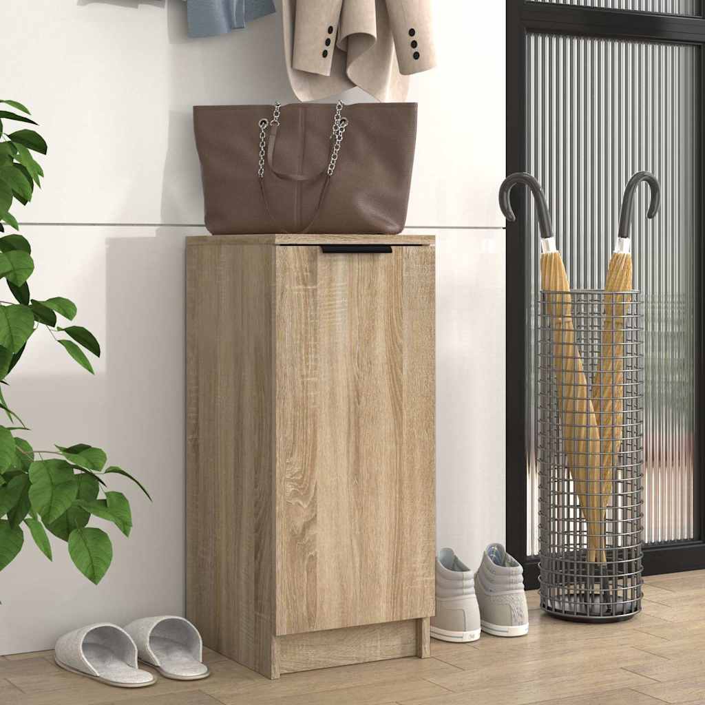 vidaXL Szafka na buty, d�b sonoma, 30x35x70cm, materia� drewnopochodny