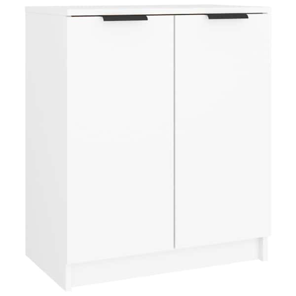 vidaXL jalatsikapp, valge, 59 x 35 x 70 cm, tehispuit