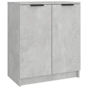 Botník betonově šedý 59 x 35 x 70 cm kompozitní dřevo - obrázek 2