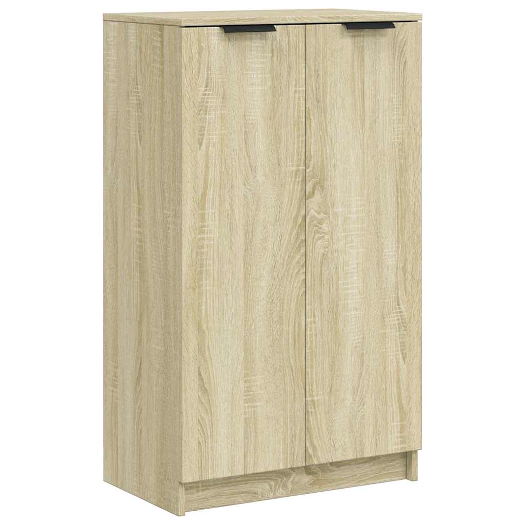 vidaXL Botník dub sonoma 59x35x100,5 cm spracované drevo