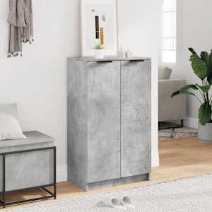 Botník betonově šedý 59 x 35 x 100,5 cm kompozitní dřevo - obrázek 3