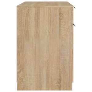 Psací stůl dub sonoma 100 x 50 x 75 cm kompozitní dřevo - obrázek 8