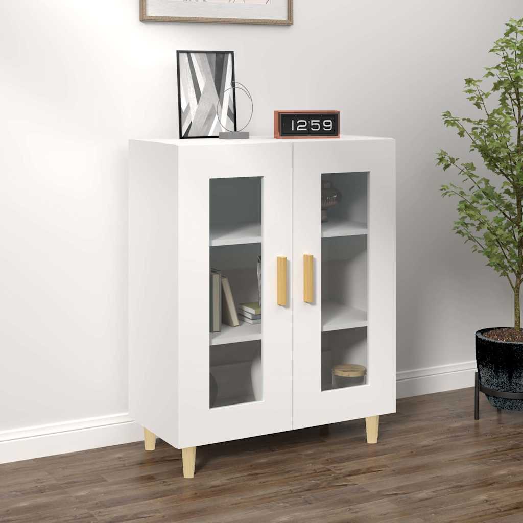 vidaXL Szafka, bia�a, 69,5x34x90 cm, materia� drewnopochodny