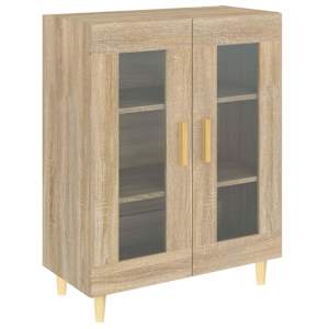 Příborník dub sonoma 69,5 x 34 x 90 cm kompozitní dřevo - obrázek 2