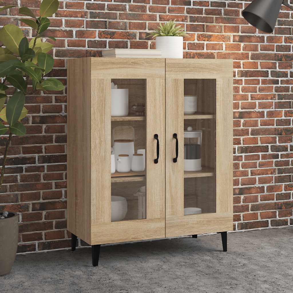 vidaXL Szafka, d�b sonoma, 69,5x34x90 cm, materia� drewnopochodny