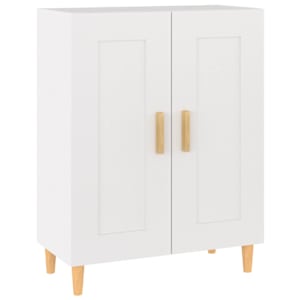 vidaXL puhvetkapp, valge, 69,5 x 34 x 90 cm, tehispuit