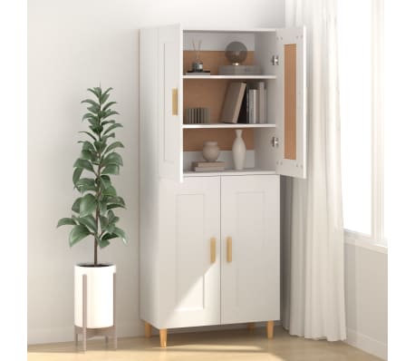 vidaXL Sideboard White 69.5x34x90 cm Engineered Wood