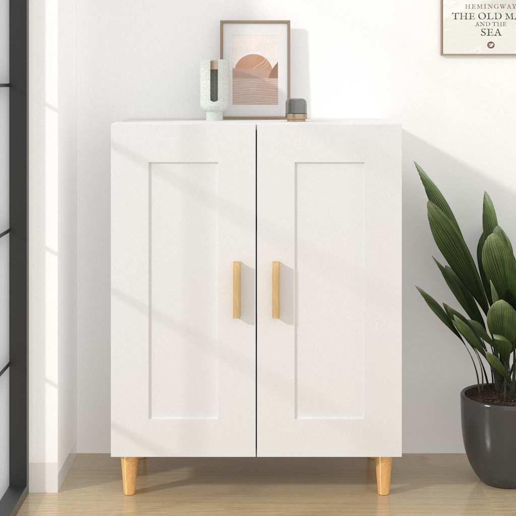 vidaXL Szafka, bia�a, 69,5x34x90 cm, materia� drewnopochodny