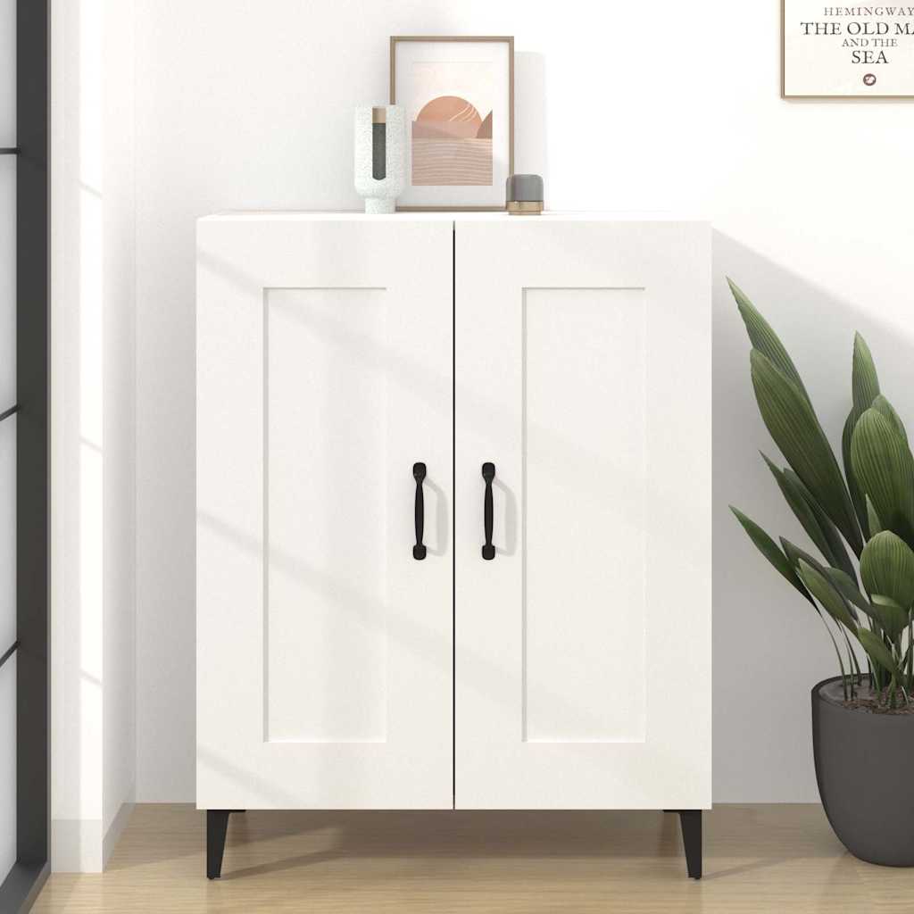vidaXL Szafka, bia�a, 69,5x34x90 cm, materia� drewnopochodny