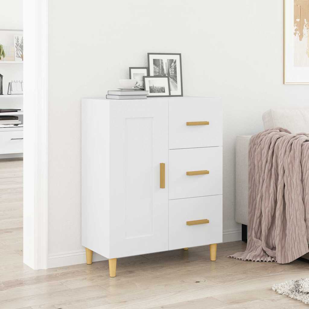 vidaXL Sideboard Weiß 69,5x34x90 cm Holzwerkstoff