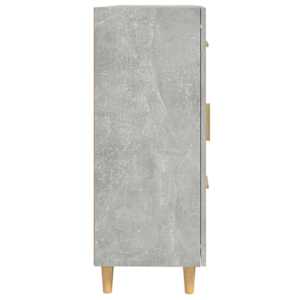Příborník betonově šedý 69,5 x 34 x 90 cm kompozitní dřevo - obrázek 8
