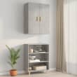 vidaXL Armario colgante de pared roble Sonoma 69,5x34x90 cm | vidaXL.es