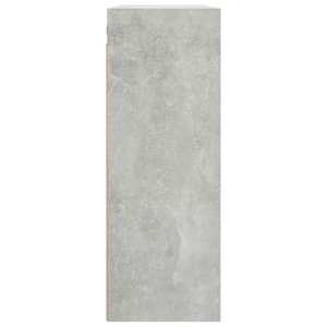 Závěsná nástěnná skříňka betonově šedá 69,5 x 32,5 x 90 cm - obrázek 6