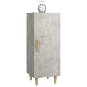 Příborník betonově šedý 34,5 x 34 x 90 cm kompozitní dřevo - obrázek 4