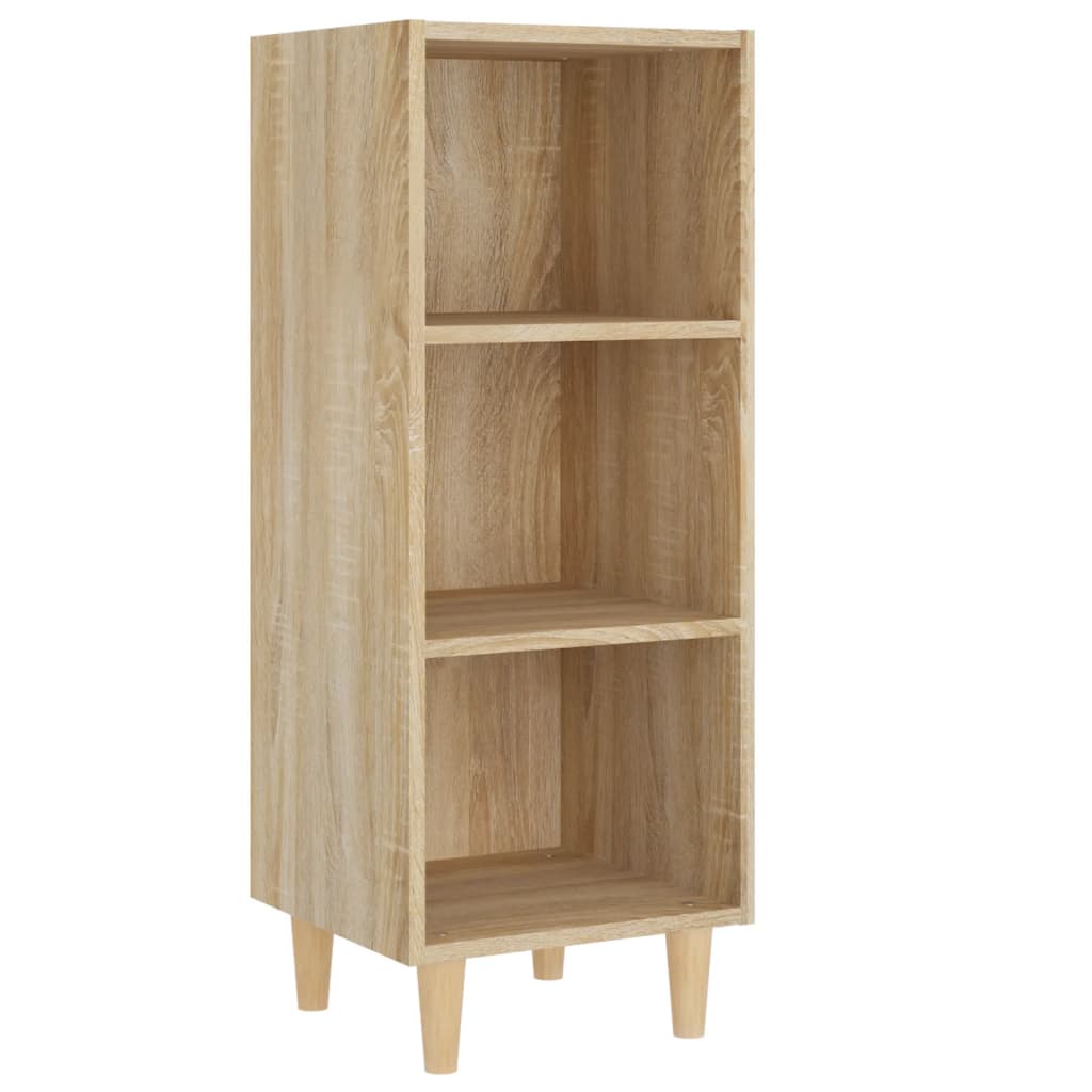 vidaXL Příborník dub sonoma 34,5 x 32,5 x 90 cm kompozitní dřevo