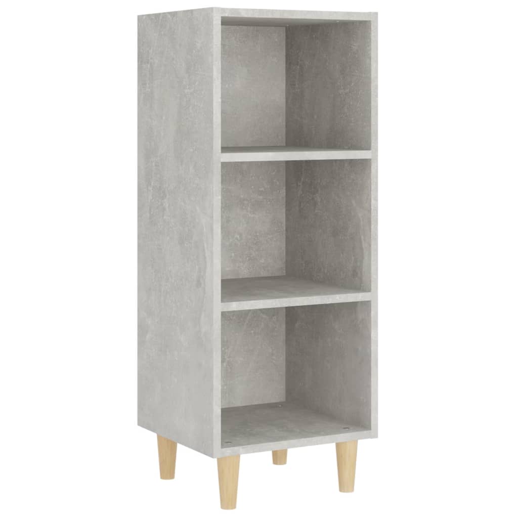 vidaXL Příborník betonově šedý 34,5 x 32,5 x 90 cm kompozitní dřevo