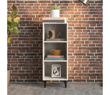 vidaXL puhvetkapp, valge, 34,5x32,5x90 cm, tehispuit