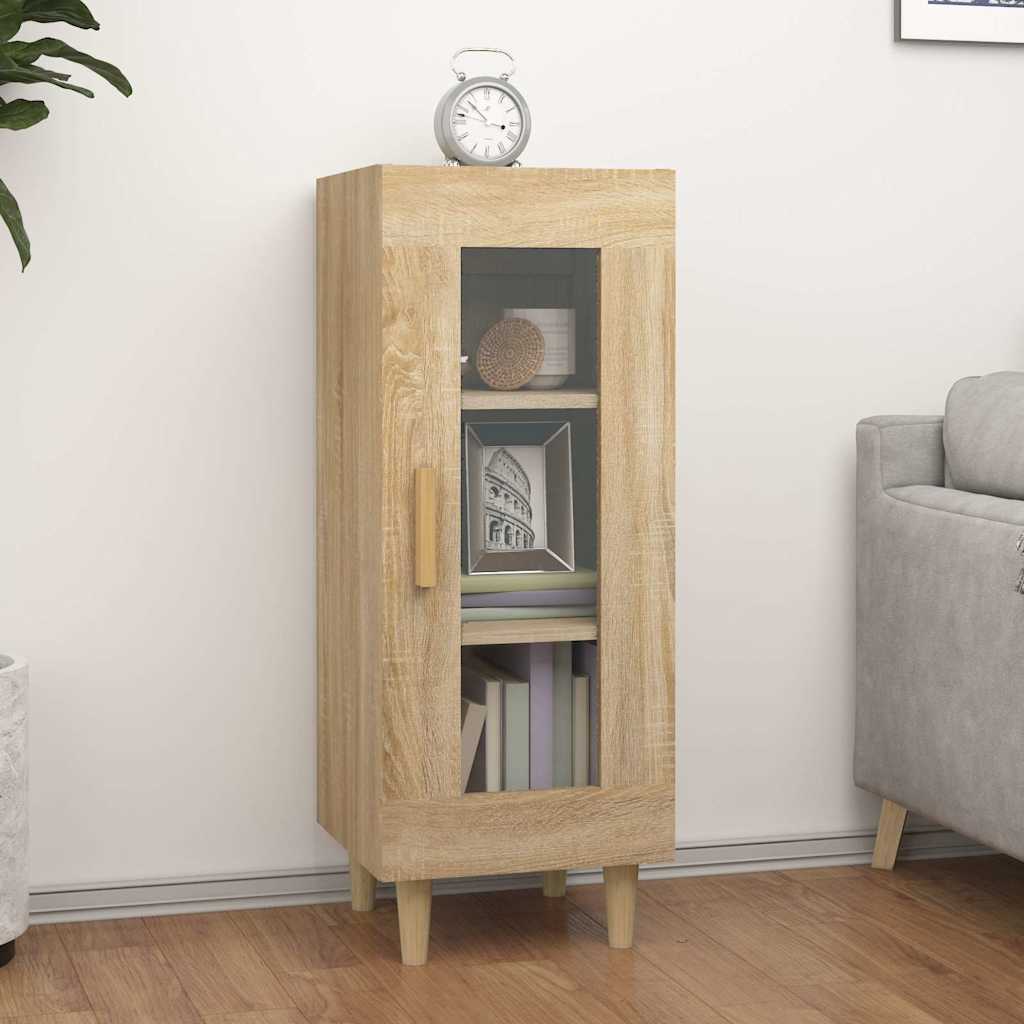 vidaXL Szafka, d�b sonoma, 34,5x34x90 cm, materia� drewnopochodny