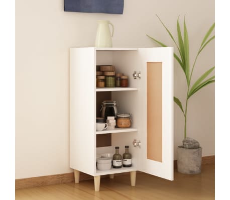 vidaXL Ντουλάπι Λευκό 34,5 x 34 x 90 εκ. από Επεξεργασμένο Ξύλο
