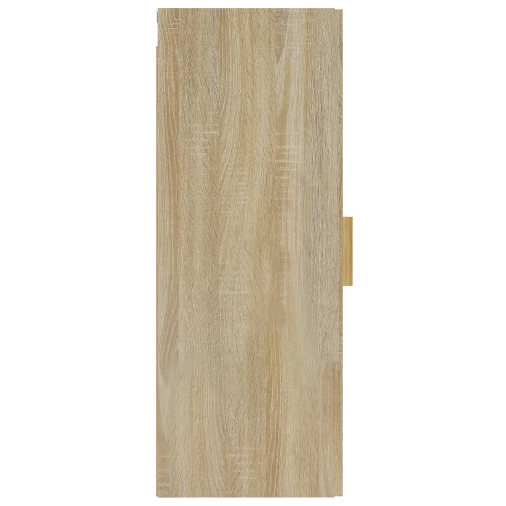Sieninė spintelė, ąžuolo, 34,5x34x90cm, apdirbta mediena | Stepinfit