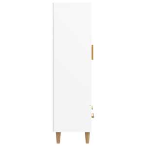 Komoda bílá 70 x 31 x 115 cm kompozitní dřevo - obrázek 7