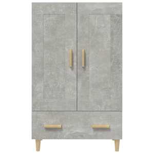 Komoda betonově šedá 70 x 31 x 115 cm kompozitní dřevo - obrázek 6