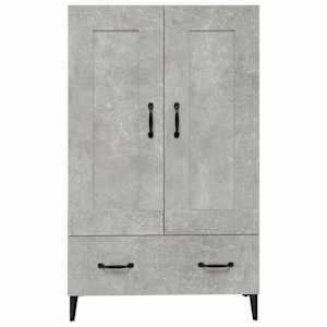 Komoda betonově šedá 70 x 31 x 115 cm kompozitní dřevo - obrázek 6